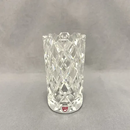 Vas Orrefors, Gunnar Cyrén, Sofiero, höjd ca 17cm, etikettmärkt. Skickas med paket.