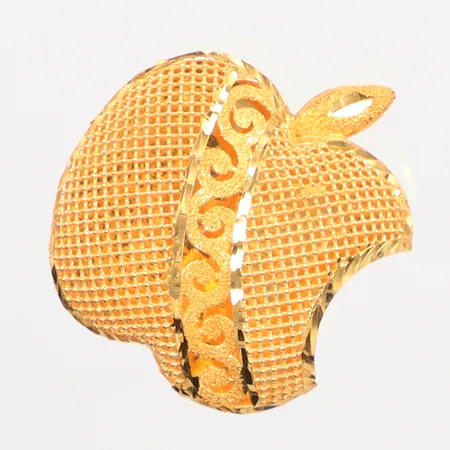 Ring, bredd 32mm, längd 35,5mm, Ø18, 21K Vikt: 8,6 g