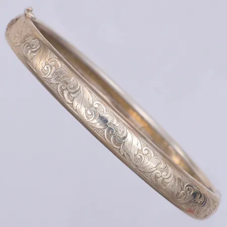 Armband stelt mönstrat, 64 x 57mm, bredd 8mm, A*D, 830/1000 silver Vikt: 13,3 g