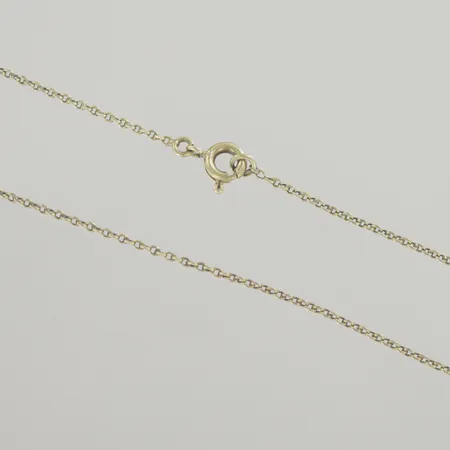 Halskedja ankar, längd 49 cm,14K Vikt: 2,4 g