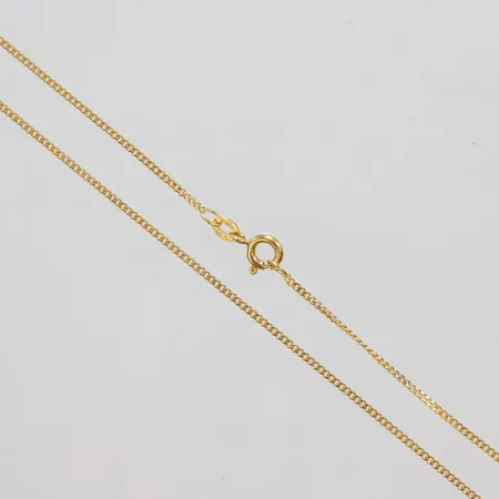 Kedja, Pansar, längd 41cm, bredd 1,4mm, 9K Vikt: 2,3 g