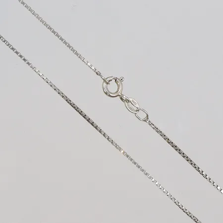 Halskedja Venezia, längd 45cm, bredd 1mm, silver, 925/1000 Vikt: 2,8 g