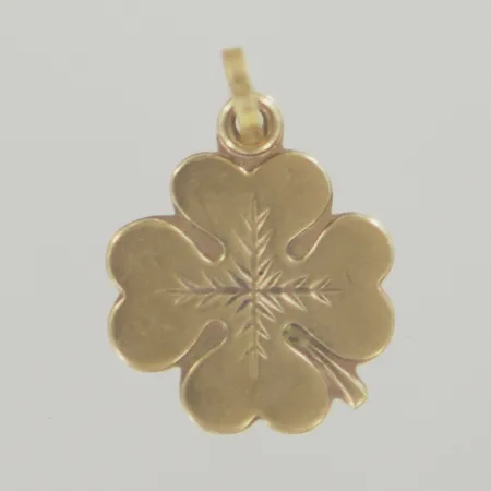 Hänge, längd 2 cm, bredd 1,5 cm,18K Vikt: 1,1 g