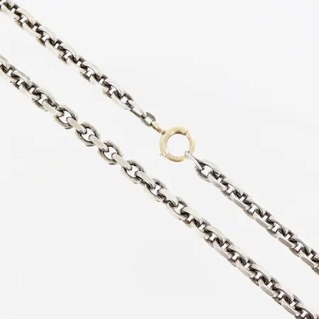 Kedja Ankar, 45cm, bredd 5mm ( lås i 14K gulguld), Balestra, silver 925/1000 Vikt: 38,5 g