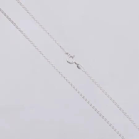 Kedja längd ca 49,8cm, bredd ca 1mm, 925/1000silver Vikt: 2,9 g