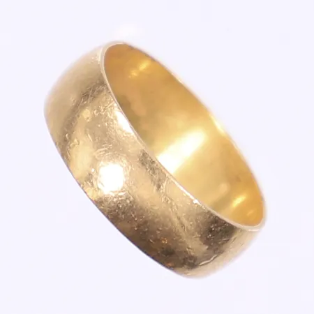 Ring, stl 17, bredd 5mm, 21K Vikt: 4,9 g
