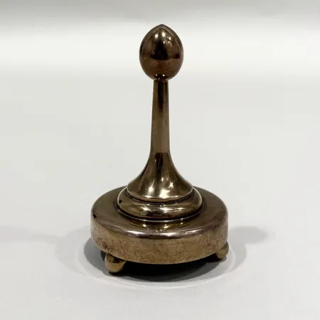 Ringhållare, Skultuna, höjd 6,5cm, mässing, nr Y10