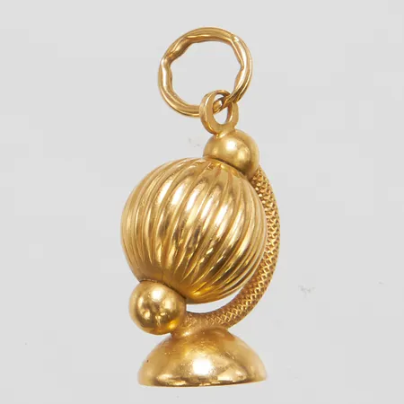 Hänge, rörlig del, längd inkl ögla 25mm, bredd 12mm, UnoAErre, 18K Vikt: 2,8 g