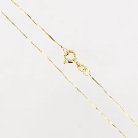 Kedja Venezia, 47,5cm, bredd 0,5mm, 9K Vikt: 1 g
