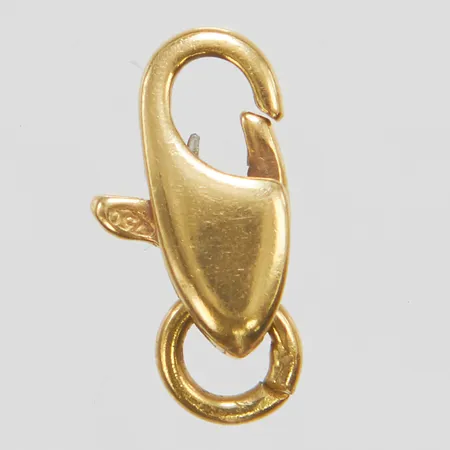 Lås till kedja, defekt, 18K Vikt: 0,7 g