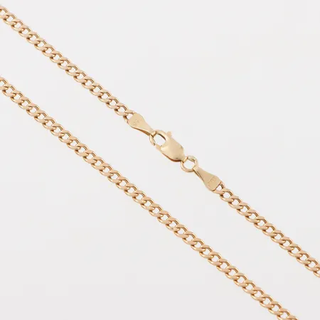 Collier Pansar,längd ca 50 cm,bredd 2.9 mm, 18k. Vikt: 6,5 g