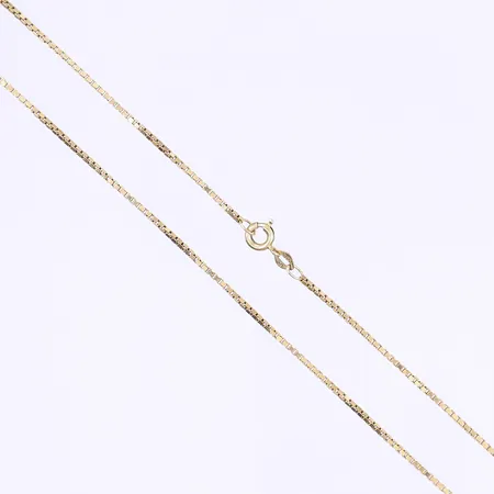 Halskedja Venezia, 41,5cm, bredd 1mm, 14K Vikt: 5,2 g