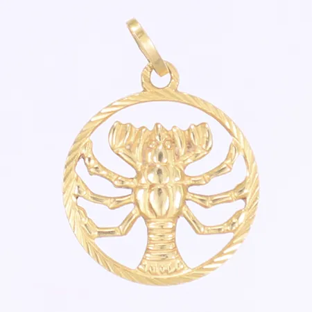 Hänge, 22x15mm, 18K Vikt: 1,1 g