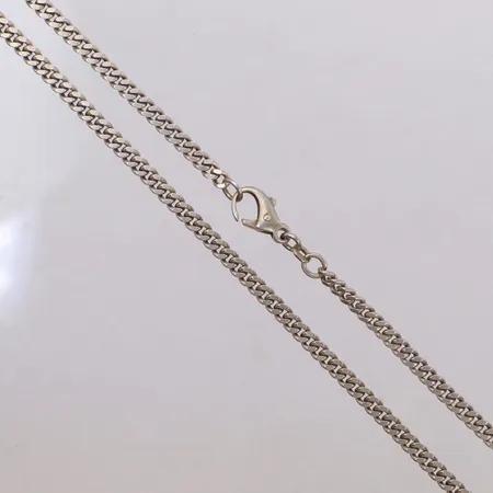 Kedja, Pansar, längd 43cm, bredd 3,8mm, 925/1000 silver Vikt: 16 g
