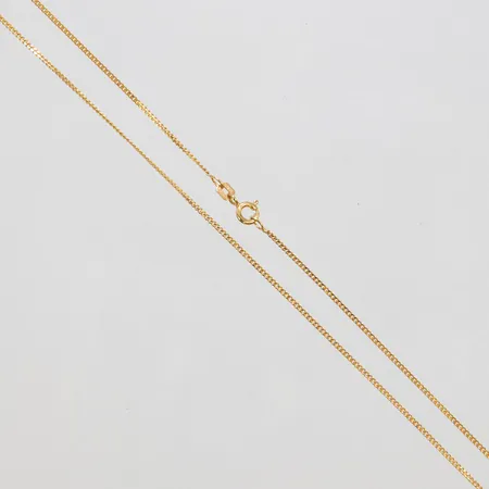 Kedja, Pansar, längd 50cm, bredd 1,3mm, 9K Vikt: 2,2 g