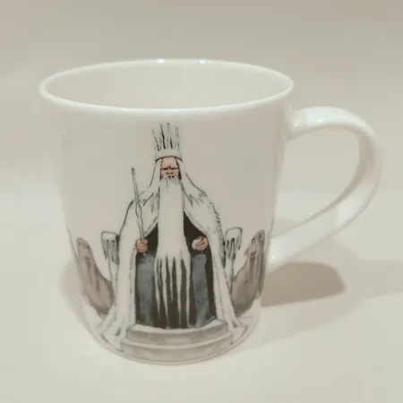 Mugg Elsa Beskow, Kung Vinter, höjd 10cm, Design house Stockholm, originalkartong