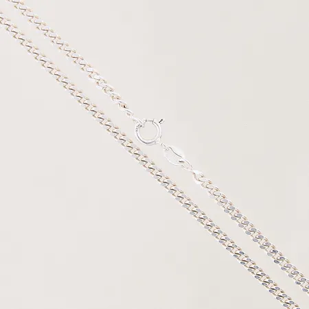 Kedja Pansar, längd: 50cm, bredd: 2,7mm, GHA, silver 925/1000 Vikt: 9,6 g
