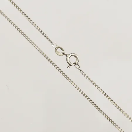Kedja Pansar ca 42cm, bredd 1,3mm, 925/1000 silver Vikt: 2 g