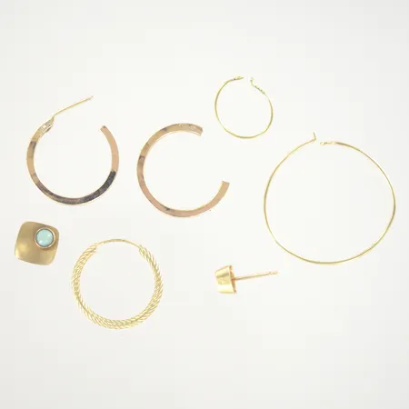 Guld skrot, 18K Vikt: 4,2 g