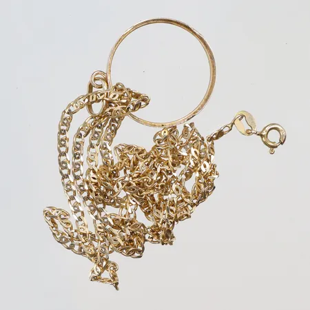 Diverse guld, delvis med små defekter 14K Vikt: 8,5 g