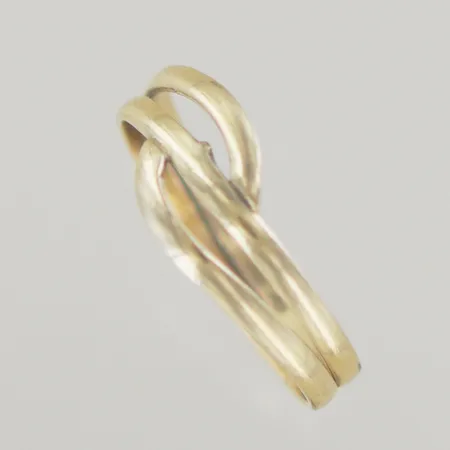 Ring, Ø 20 mm, bredd 5,2 mm, lite ojämn, 9K Vikt: 1,9 g