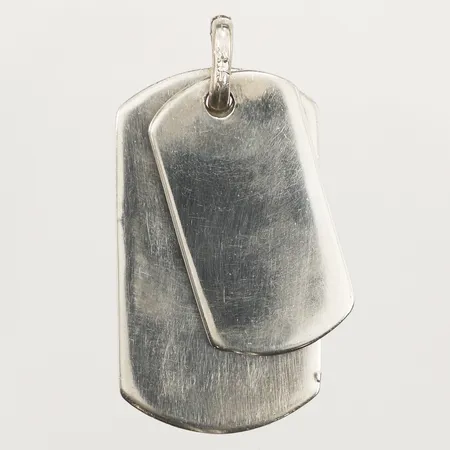 Hänge, längd 47mm, bredd 24mm, silver 925/1000  Vikt: 24,4 g