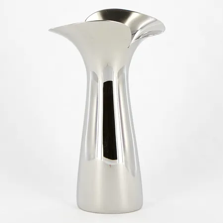 Vas Georg Jensen Bloom Botanica, 15cm, Ø9x6,5cm, polerat rostfritt stål, bruksskick Skickas med paket.
