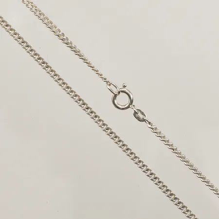 Kedja Pansar ca 50cm, bredd 2mm, 835/1000 silver Vikt: 5,5 g