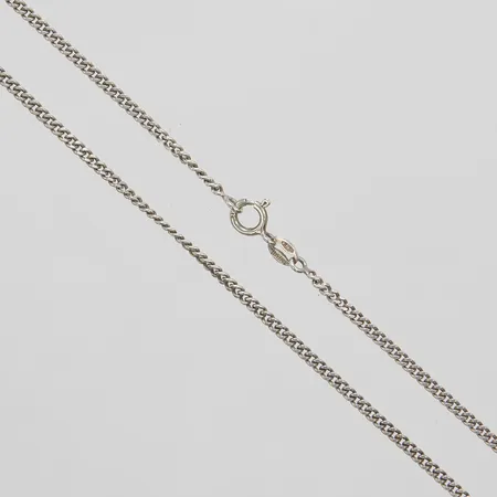 Kedja, Pansar, längd 51cm, bredd 2,1mm, GHA, 925/1000 silver Vikt: 5,8 g