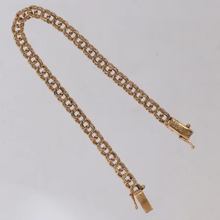 Armband Bismarck, längd 19cm, bredd 5,1mm, 18K Vikt: 10,7 g