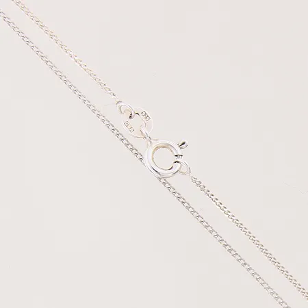 Kedja Pansar, längd: 45cm, bredd: 1mm, GHA, silver 925/1000 Vikt: 1,4 g