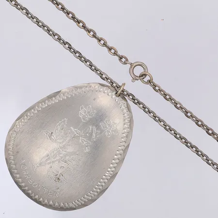 Tennhänge Norrbotten 57mm i metallkedja, 67cm