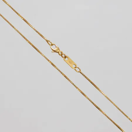 Kedja, Venezia, längd 43cm, bredd 1mm, 18K Vikt: 4 g