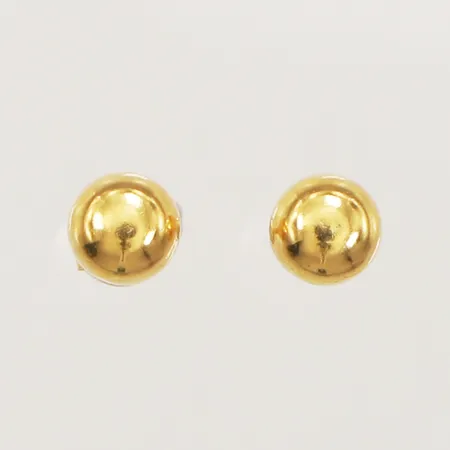 Ett par örhängen, 5,6mm, 18K Vikt: 1 g