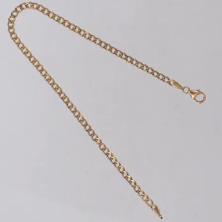 Armband Pansar, längd 19,5cm, bredd 3mm, bucklor, 18K Vikt: 2,2 g