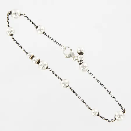 Armband Moonlight Grape Georg Jensen 18,5cm, silver 925/1000 Vikt: 4,4 g