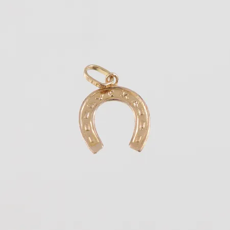 Berlock " Hästsko " 18k, höjd 11mm Vikt: 0,3 g