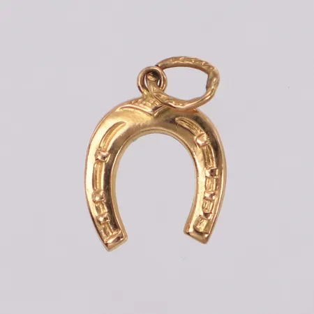 Hänge, hästsko, längd 15mm, 18K Vikt: 0,4 g