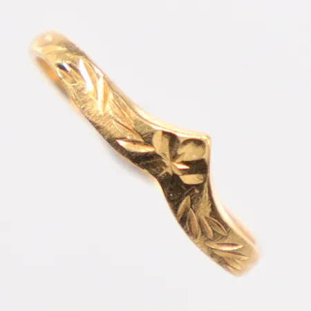 Collier doserad Bismarck längd 47cm, bredd 2,7 - 6,3mm, 18k Vikt: 12,3 g