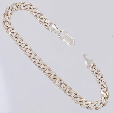 Armband Pansar 18cm, defekt, ingen låsring, 925/1000 silver Vikt: 9,6 g