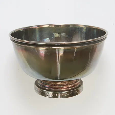 Pokal, gravyr, 830/1000 Vikt: 186,5 g