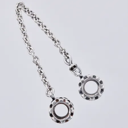 Säkerhetskedja Pandora längd: ca 7,5cm bredd: ca 2-5mm, silver 925/1000 Vikt: 3,5 g