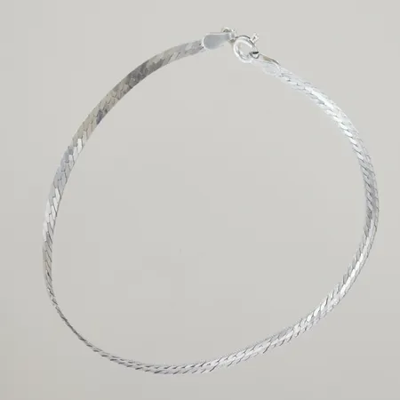 Armband, längd 17,5 cm, bredd 2,3 mm, Silver 925/1000 Vikt: 1,7 g