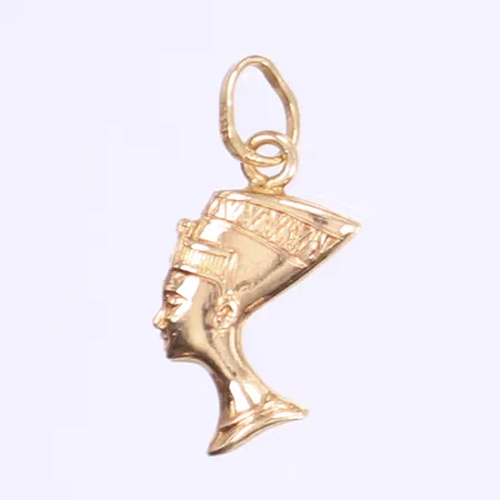 Hänge i form av Nefertiti, höjd 20mm, 18K Vikt: 0,9 g