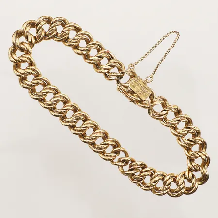 Armband, flertal bucklor, 18K Vikt: 15,9 g