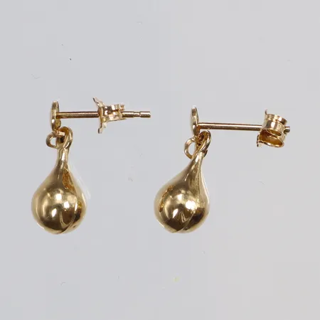 Ett par Örhängen "kulor" Ø5mm, 18K Vikt: 0,7 g