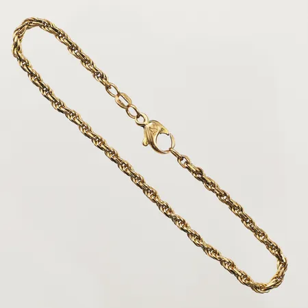 Armband Cordell, längd 19cm, bredd 2,5mm, slitet lås, 18K Vikt: 6,6 g