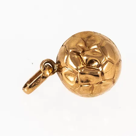 Defekt hänge i 18K guld. Vikt: 1,0g. 