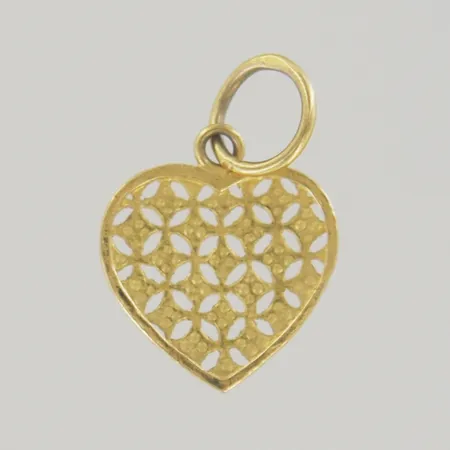 Hänge, längd 2 cm, bredd 1,3 mm, 21K Vikt: 1,3 g