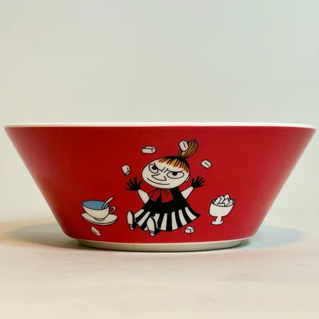 Skål Mumin från Arabia Lilla My höjd 5cm Ø15cm